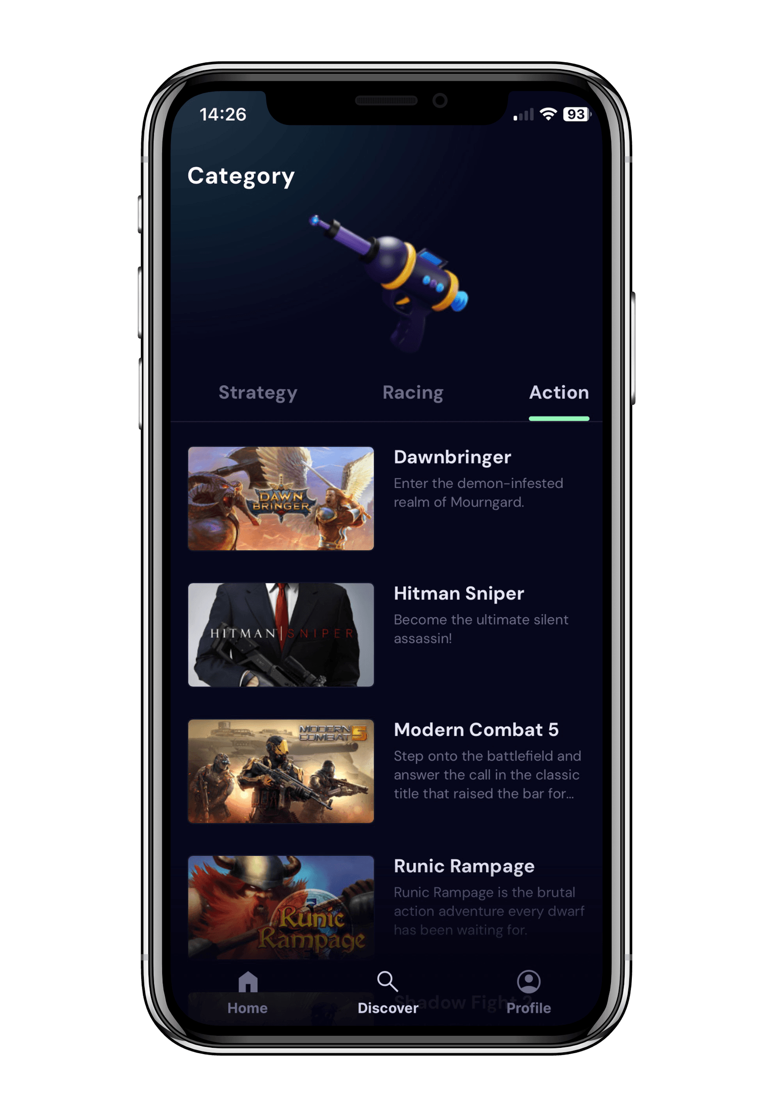 CareGame Mobile Cloud Gaming